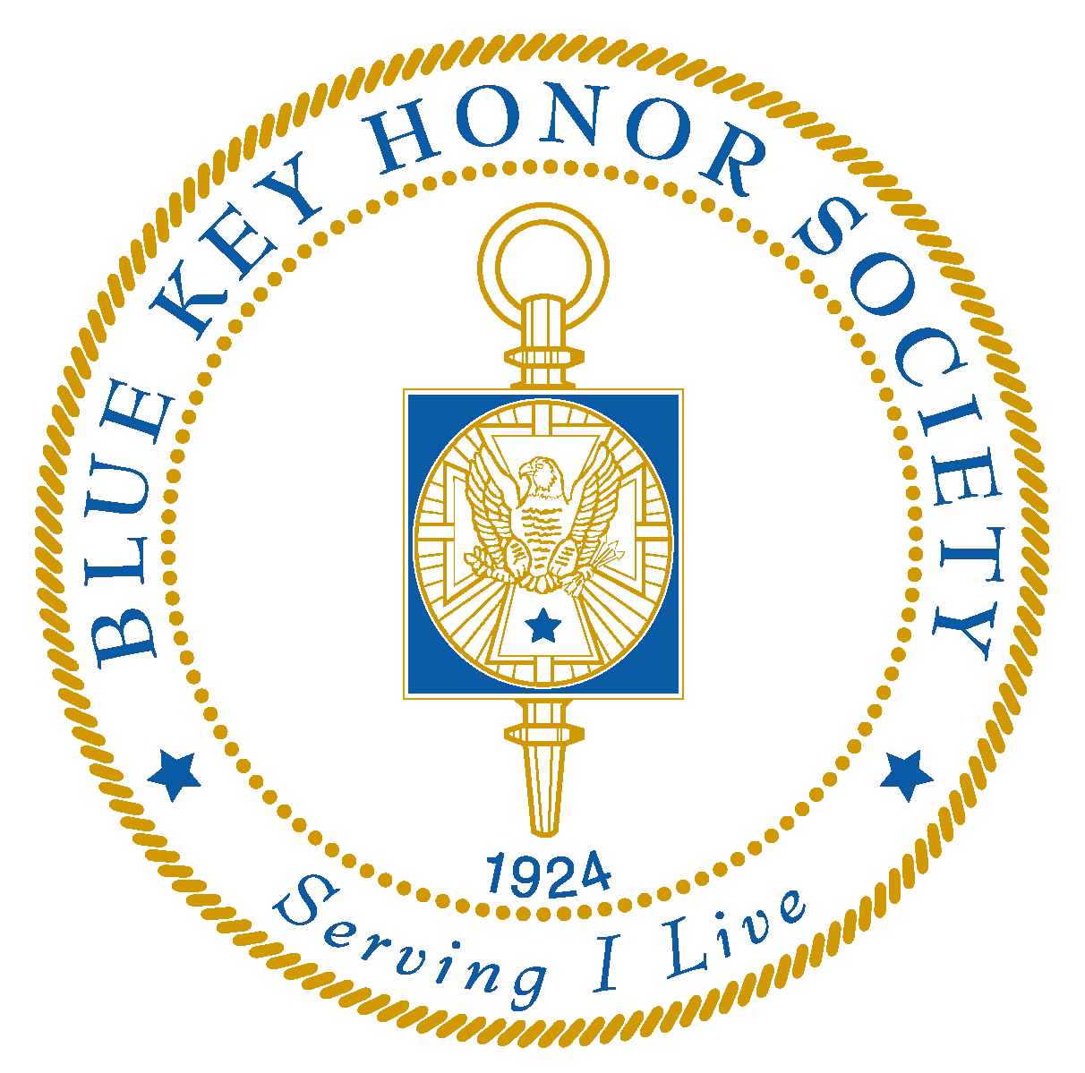 What is the Blue Key Honor Society at the University of